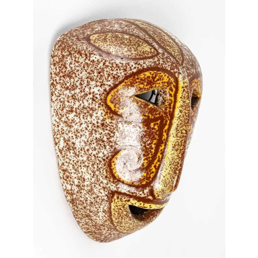 Masque en céramique d’Accolay | Biron Masque en céramique d'Accolay
