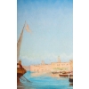 Vincent MANAGO 1878-1936. Venise, le grand canal.
