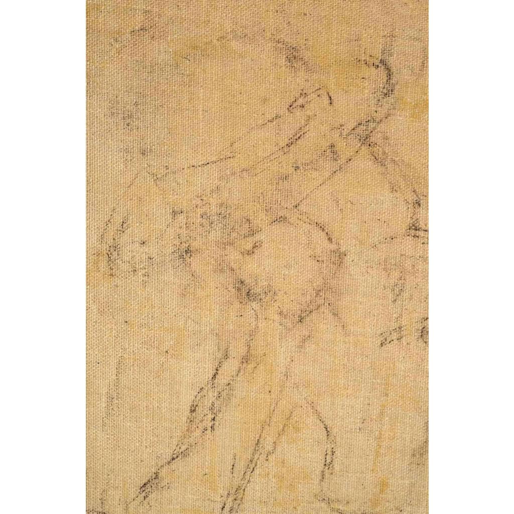 Dessin en transparence sur toile, XXème siècle