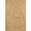 Dessin en transparence sur toile, XXème siècle