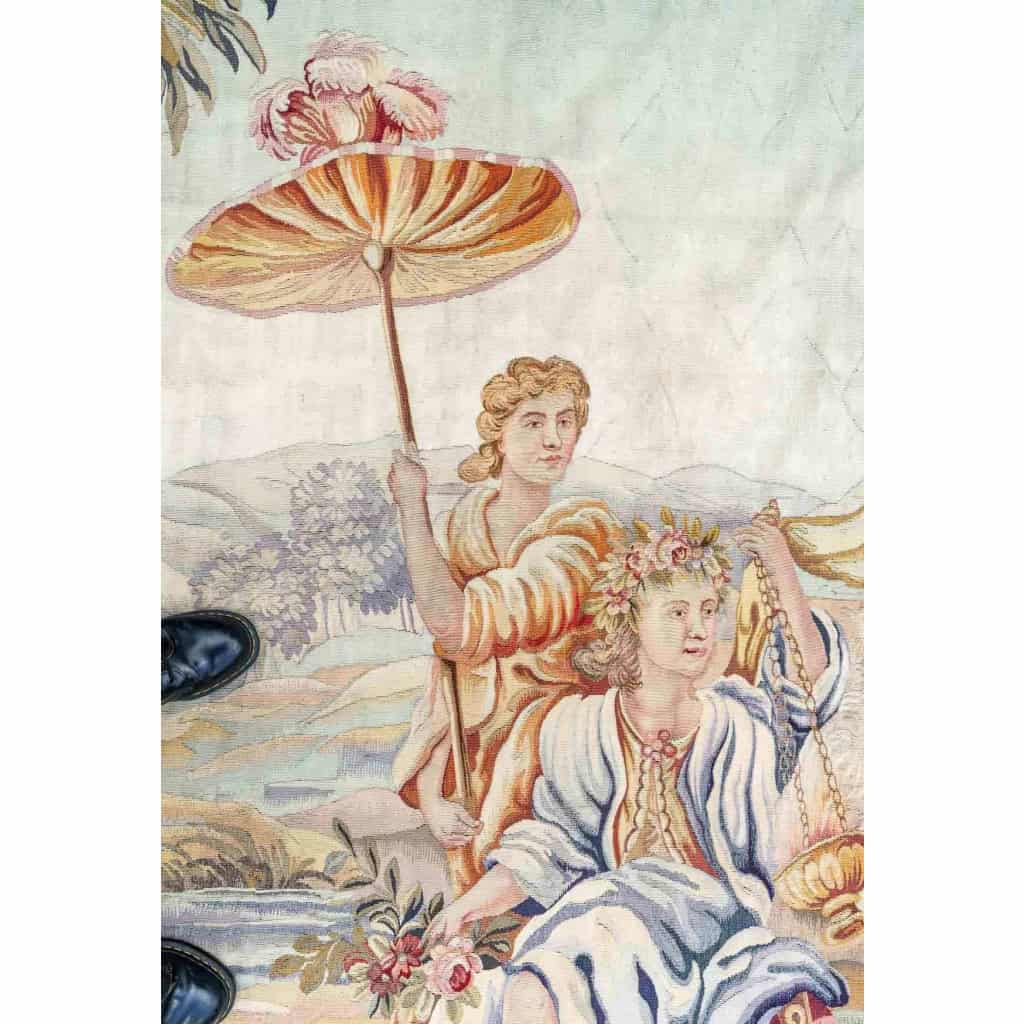 Tapisserie d’Aubusson, milieu XXème siècle | Biron Tapisserie d'Aubusson, milieu XXème siècle