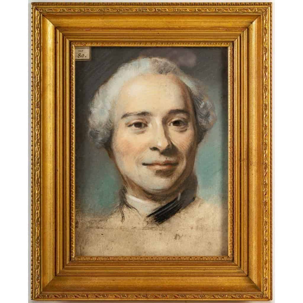 Pastel d’après Maurice Quentin Latour. Portrait de Le Rond d’Alembert | Biron ||||