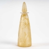 Flacon « Poésie » verre blanc patiné jaune de René LALIQUE pour D’Orsay | Biron Flacon « Poésie » verre blanc patiné jaune de René LALIQUE pour D'Orsay