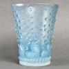 Vase « Ajaccio » verre opalescent patiné bleu de René LALIQUE | Biron |||||