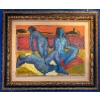 Pierre Ambrogiani, Huile sur toile, XXe siècle | Biron |||||