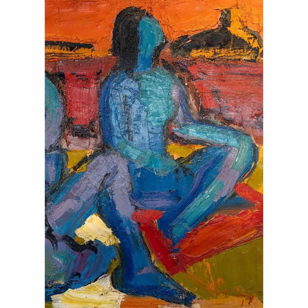 Pierre Ambrogiani, Huile sur toile, XXe siècle | Biron Pierre Ambrogiani, Huile sur toile, XXe siècle