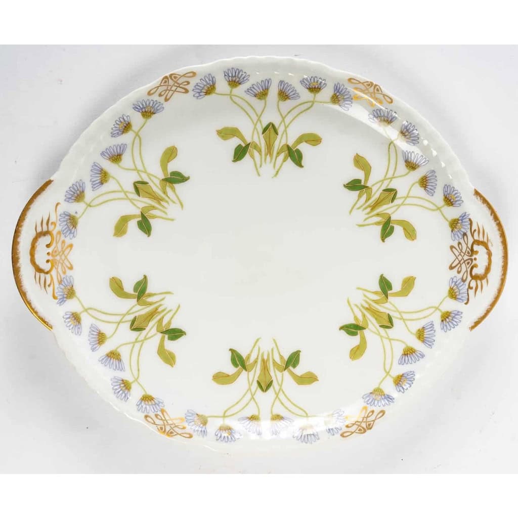 Service à Café et Thé en Porcelaine Théodore Haviland Limoges, Collection Mousseline, 31 Pièces, 6 Personnes, Porcelaine de Luxe Française | Biron Ensemble de Service à Café et Thé Théodore HAVILAND Limoges en Porcelaine Mousseline - Service pour 12 personnes