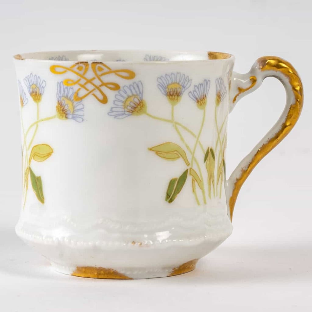 Service à Café et Thé en Porcelaine Théodore Haviland Limoges, Collection Mousseline, 31 Pièces, 6 Personnes, Porcelaine de Luxe Française | Biron Ensemble de Service à Café et Thé Théodore HAVILAND Limoges en Porcelaine Mousseline - Service pour 12 personnes