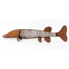 Brochet en métal, XXème siècle | Biron Brochet en métal, XXème siècle