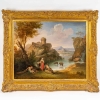 Ecole Italienne Du XVIIIème Siècle. Paysage à La Cascade.