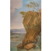 Ecole Italienne Du XVIIIème Siècle. Paysage à La Cascade.