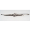 V.Sabatier : Coupe papier chauve-souris argent massif
