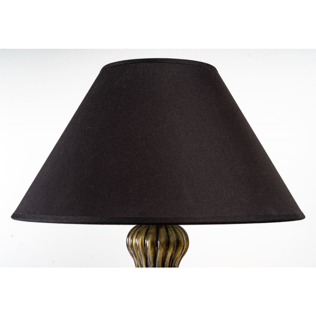 Paire de lampes balustres en verre de Murano, années 1950 | Biron Paire de lampes balustres en verre de Murano, années 1950