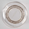 Suite de verres « Dampierre » verre blanc patiné sépia de René LALIQUE – 4 pièces | Biron Suite de verres "Dampierre" verre blanc patiné sépia de René LALIQUE - 4 pièces
