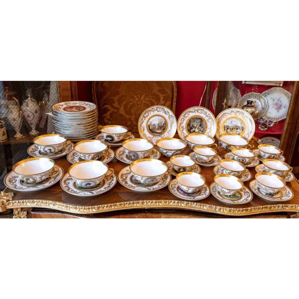 Service à Thé, café et dessert « Bidassa Espagne », Début XXème siècle | Biron |||||||||||||||||||||