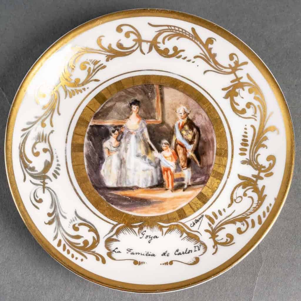 Service à Thé, café et dessert « Bidassa Espagne », Début XXème siècle | Biron Service à Thé, café et dessert "Bidassa Espagne", Début XXème siècle