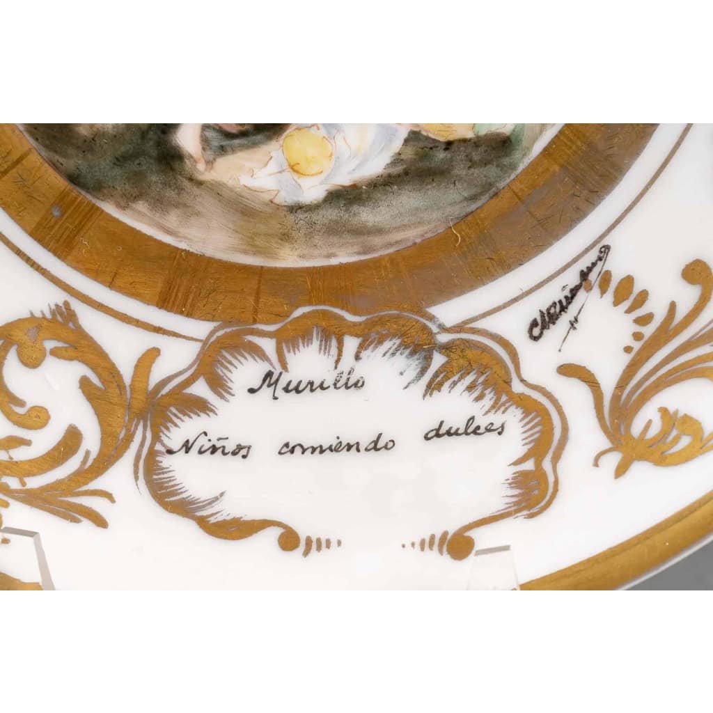 Service à Thé, café et dessert « Bidassa Espagne », Début XXème siècle | Biron Service à Thé, café et dessert "Bidassa Espagne", Début XXème siècle