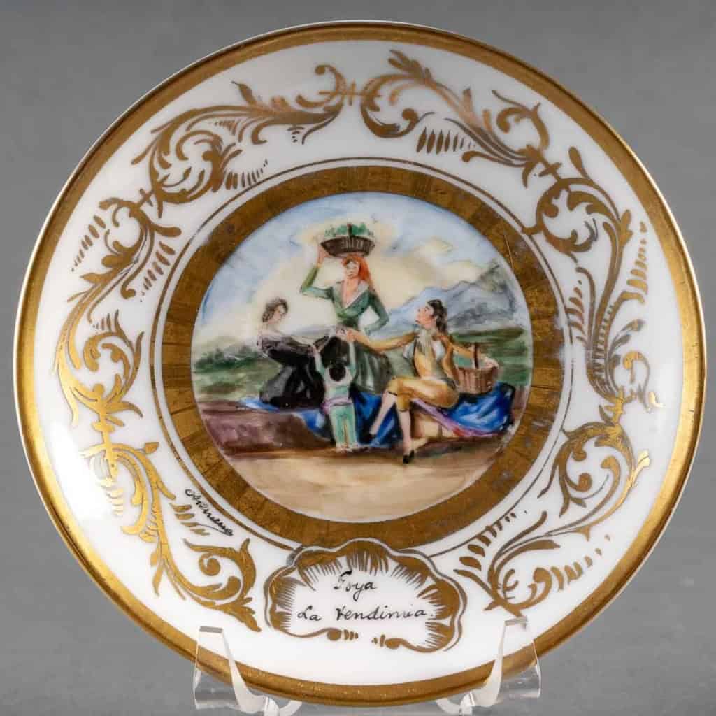 Service à Thé, café et dessert « Bidassa Espagne », Début XXème siècle | Biron Service à Thé, café et dessert "Bidassa Espagne", Début XXème siècle