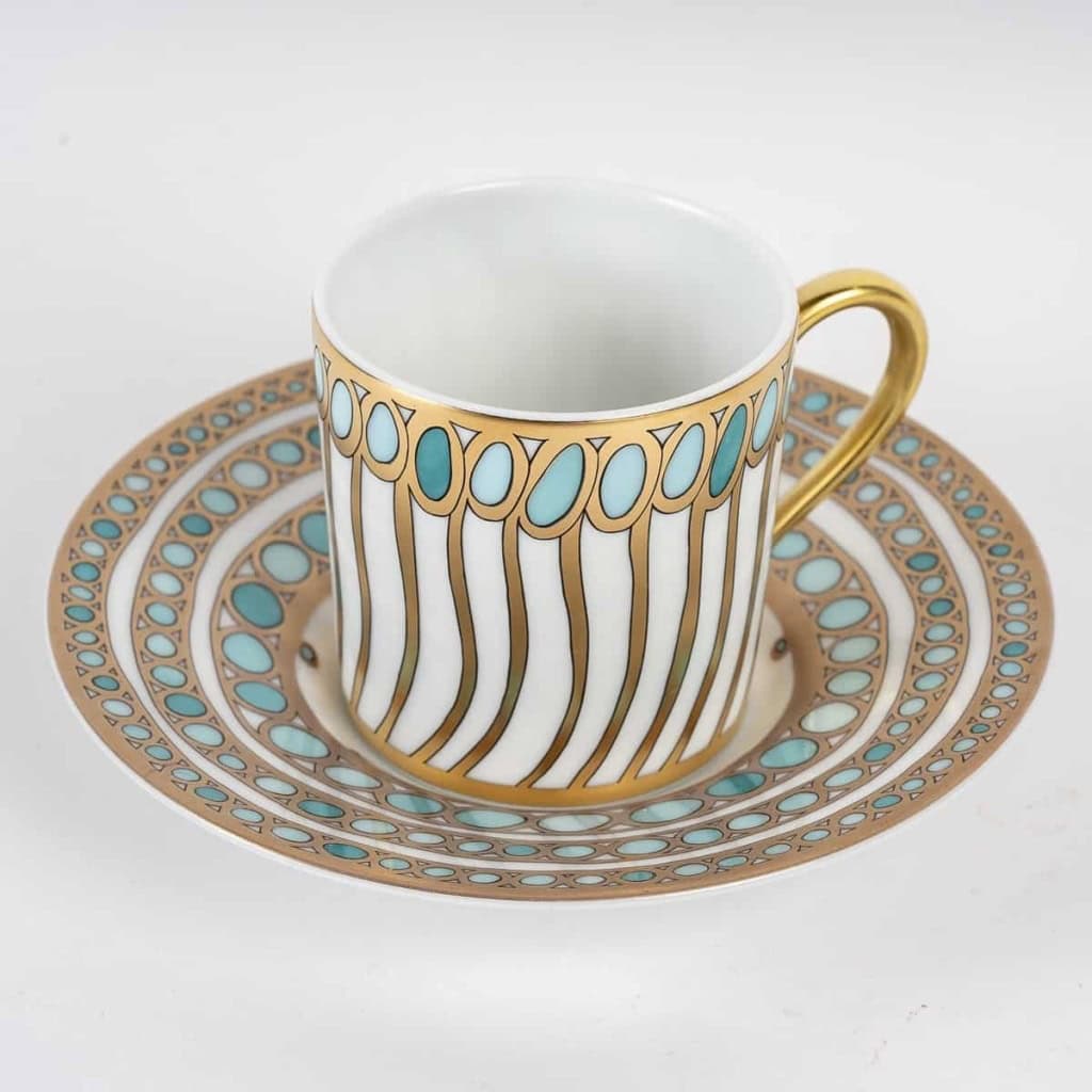  Service "Syracuse" porcelaine de limoges émaillée de HAVILAND - 60 pièces