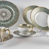  Service "Syracuse" porcelaine de limoges émaillée de HAVILAND - 60 pièces