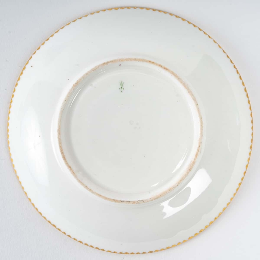 Ensemble tasse Hébert et pot à crème tripode Sèvres | Biron Ensemble tasse Hébert et pot à crème tripode Sèvres