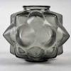 Vase « Champagne » verre gris de René LALIQUE | Biron |||||