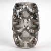 Vase « Montlhéry » verre blanc patiné gris de René LALIQUE | Biron Vase "Montlhéry" verre blanc patiné gris de René LALIQUE