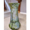 Daum Nancy : Vase Paysage Lacustre « Printemps » | Biron Daum Nancy : Vase Paysage Lacustre « Printemps »