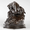 Les 3 chiens au terrier Sculpture en bronze signé P. J. Mène | Biron Les 3 chiens au terrier Sculpture en bronze signé P. J. Mène