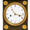 Pendule borne d’époque 1er Empire (1804 – 1815). | Biron Pendule borne d'époque 1er Empire (1804 - 1815).