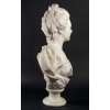 Bustre en marbre du XIXème siècle, époque Napoléon III | Biron Bustre en marbre du XIXème siècle, époque Napoléon III