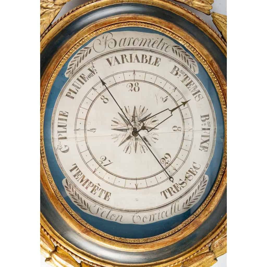Baromètre d’époque Louis XVI ( 1774 – 1793). | Biron Baromètre d'époque Louis XVI ( 1774 - 1793).