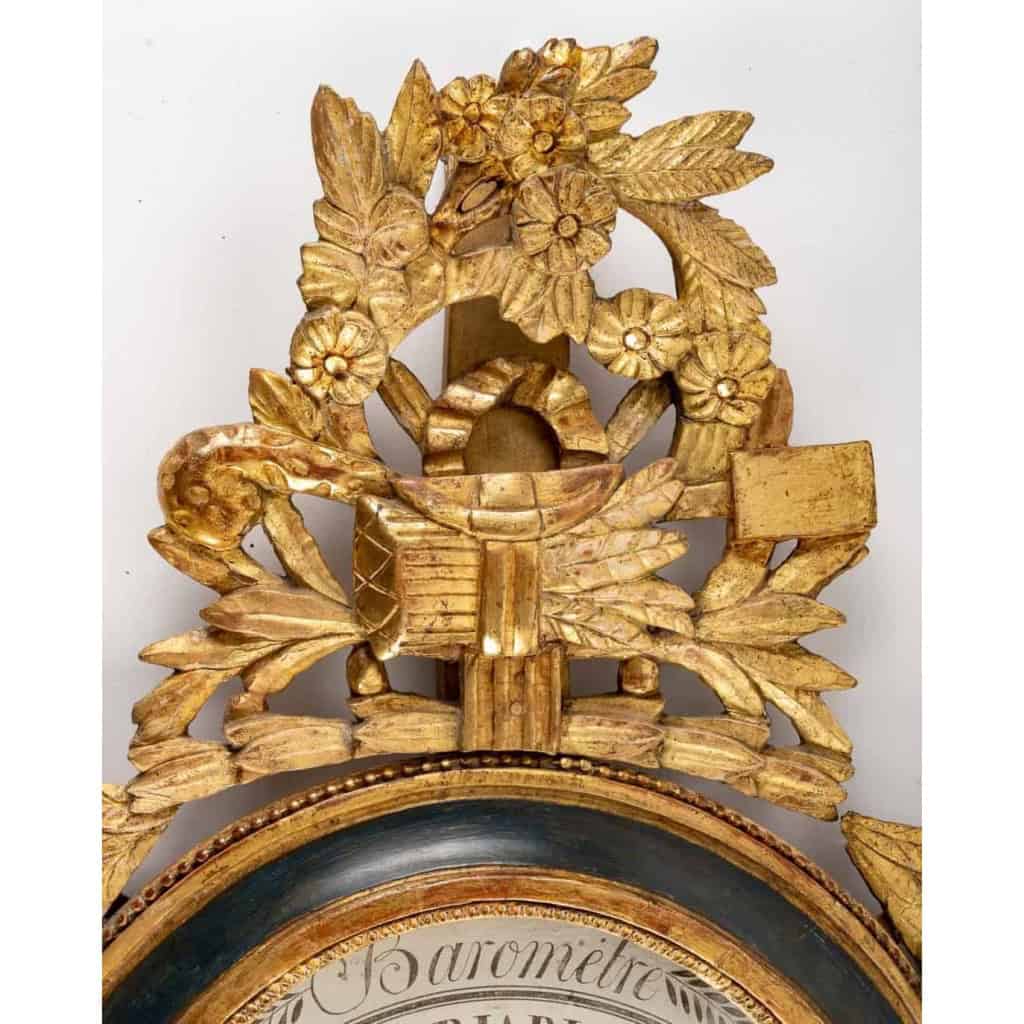 Baromètre d’époque Louis XVI ( 1774 – 1793). | Biron Baromètre d'époque Louis XVI ( 1774 - 1793).