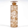 Flacon « Chypre » verre blanc patiné sépia de René LALIQUE pour Forvil | Biron Flacon « Chypre » verre blanc patiné sépia de René LALIQUE pour Forvil