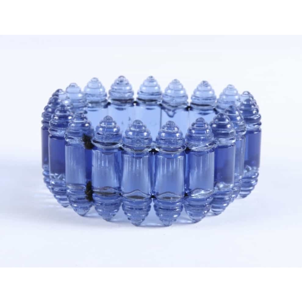 René Lalique (1860 -1945) : Bracelet extensible à 19 éléments | Biron René Lalique (1860 -1945) : Bracelet extensible à 19 éléments
