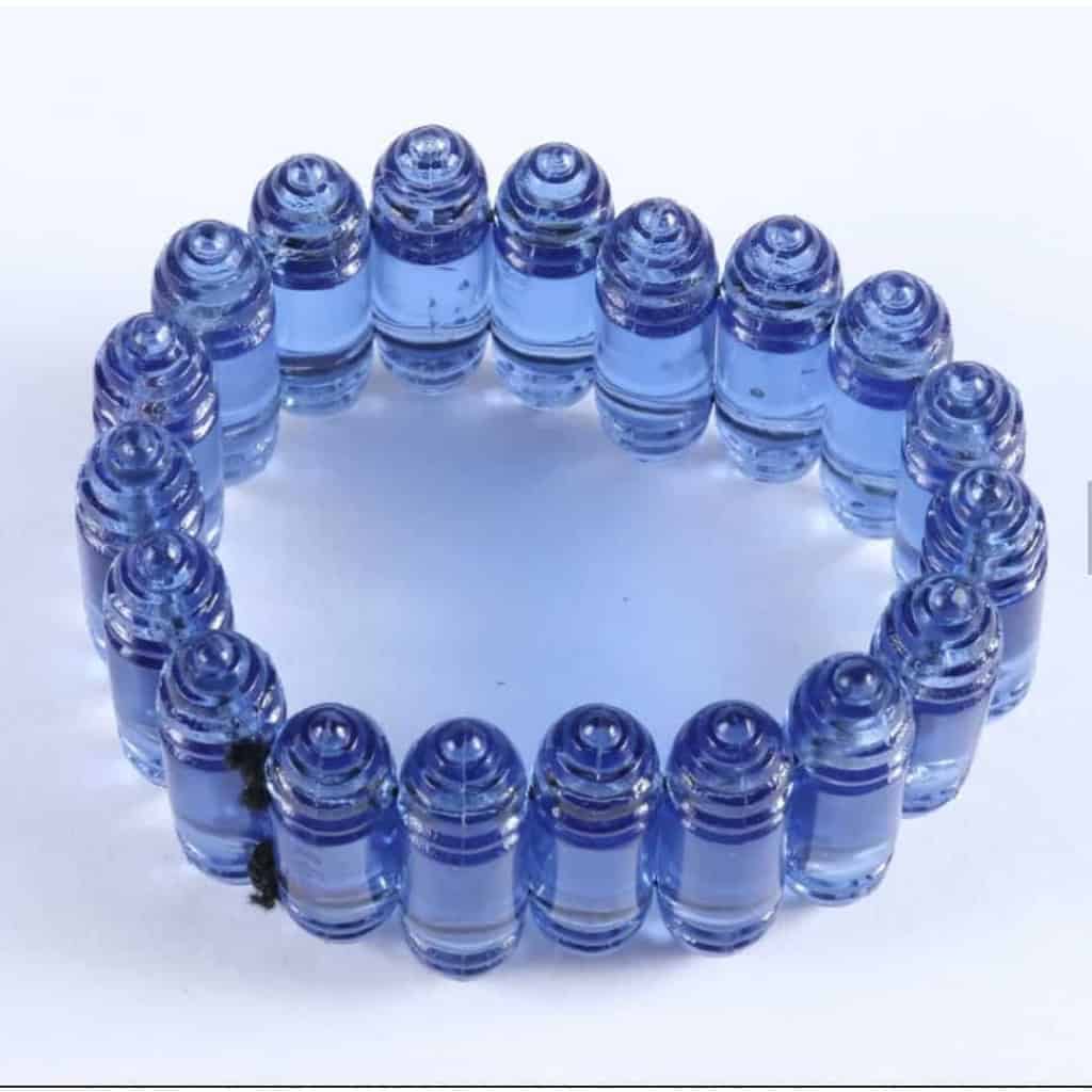 René Lalique (1860 -1945) : Bracelet extensible à 19 éléments | Biron René Lalique (1860 -1945) : Bracelet extensible à 19 éléments