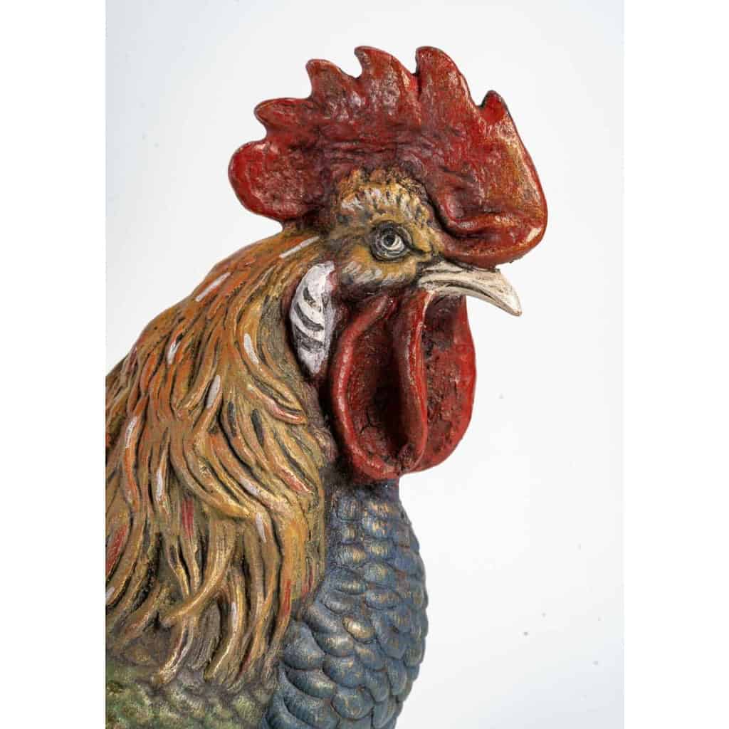 Coq en bronze du début du XXème siècle | Biron Coq en bronze du début du XXème siècle