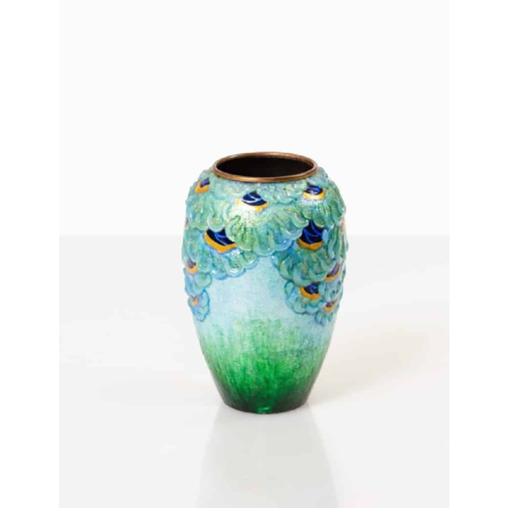 Camille Fauré : Vase émaillé | Biron Camille Fauré : Vase émaillé