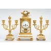 Garniture de cheminée fin XIXème siècle | Biron ||||||||||||