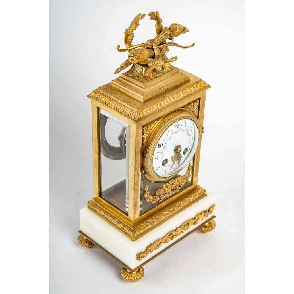 Garniture de cheminée fin XIXème siècle | Biron Garniture de cheminée fin XIXème siècle