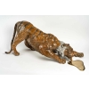 Tigre en bronze, fondeur Chapon, XXème siècle | Biron ||||||||||