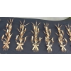 1970′ Série De 7 Appliques Aux Roseaux En Fer Doré Par Hans Kogl Pour Maison Jansen 5 Ampoules H 104 cm | Biron 1970′ Série De 7 Appliques Aux Roseaux En Fer Doré Par Hans Kogl Pour Maison Jansen 5 Ampoules H 104 cm