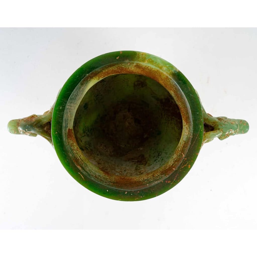 Vase en Jade, XXème siècle | Biron Vase en Jade, XXème siècle