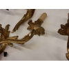 1970/80 Série De 2 Paires d’Appliques Faisant Pendant En Bronze Doré De Style LXV Signées Maison Baguès | Biron 1970/80 Série De 2 Paires d’Appliques Faisant Pendant En Bronze Doré De Style LXV Signées Maison Baguès