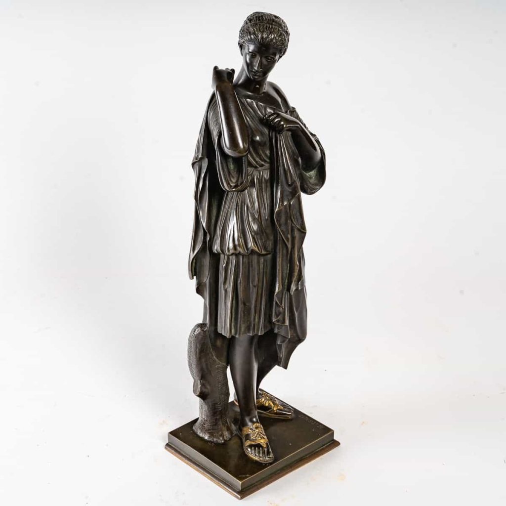 Bronze d’Artémis de Edouard Henri De Le Salle | Biron Bronze d’Artémis de Edouard Henri De Le Salle