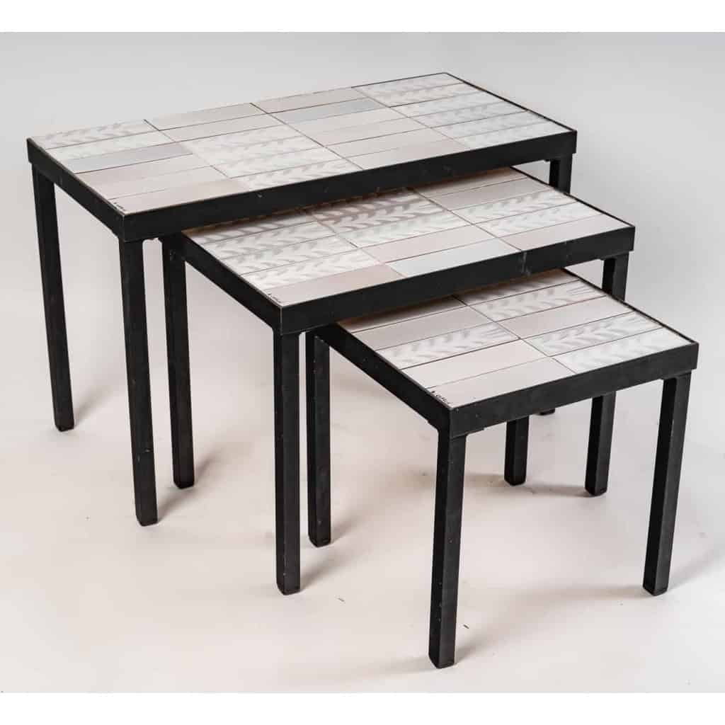 Tables gigognes en céramique des années 50-60 | Biron |||||||||