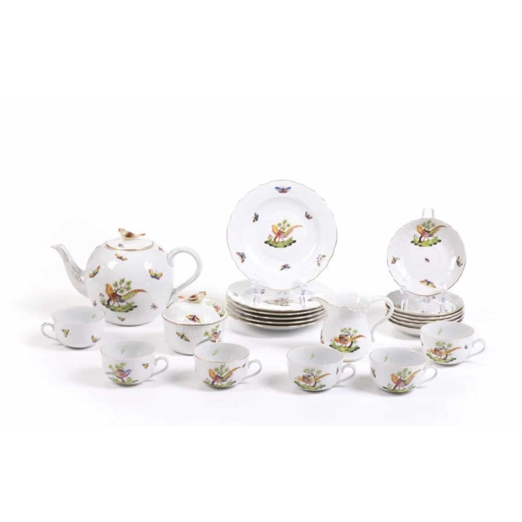 Herend : Service à Thé porcelaine 21 pièces | Biron ||||||||