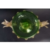 Grande coupe verte aux 4 dragons, Antonio Salviati, 1885 | Biron Grande coupe verte aux 4 dragons, Antonio Salviati, 1885
