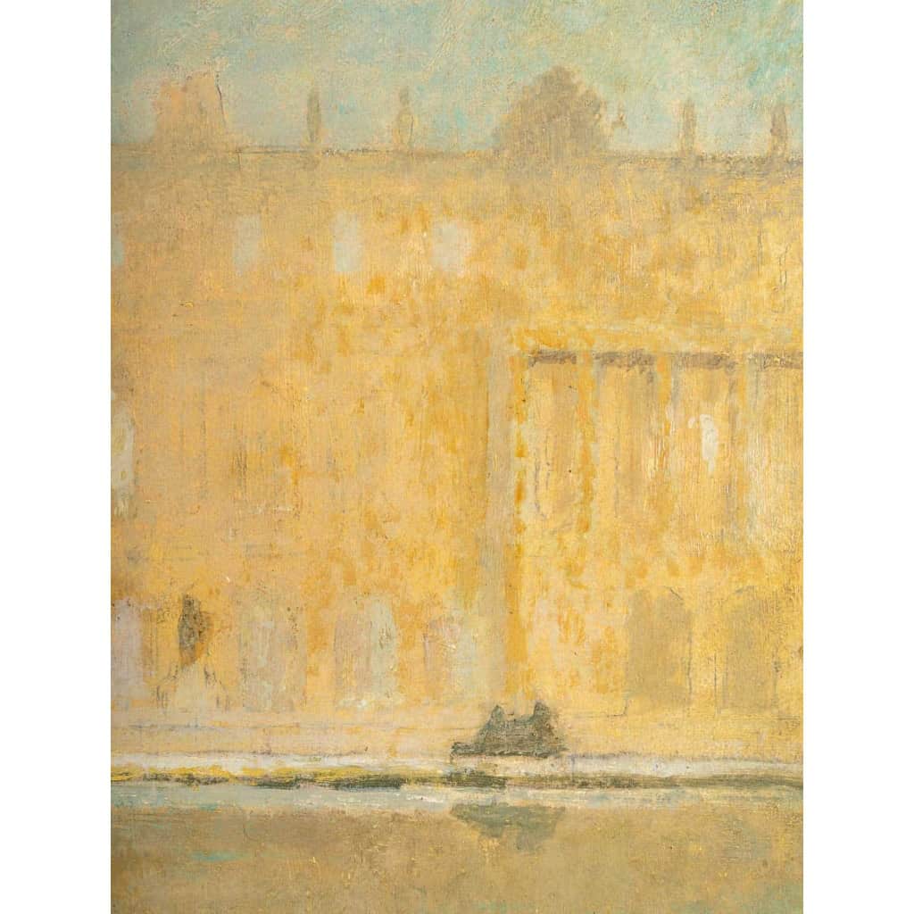 Lucien-Victor Guirand de Scevola (1871 – 1950) : La grand bassin dans le parc du château de Versailles. | Biron Lucien-Victor Guirand de Scevola (1871 - 1950) : La grand bassin dans le parc du château de Versailles.