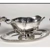 LAPPARRA – Légumier et sa saucière en argent massif circa XIXe | Biron LAPPARRA - Légumier et sa saucière en argent massif circa XIXe